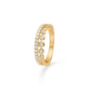 Mads Z Endless Ring – 14 karaatin kultainen timanttisormus – tuotekuva 2
