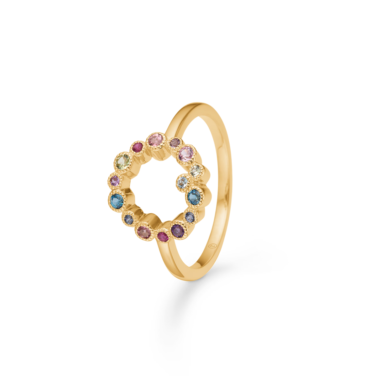Mads Z Luxury Rainbow Orbis Ring i 14 kt. guld – 1544166-001