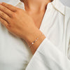 Mads Z Azure Armbånd i 14 kt Guld m. Topas & Perler – produktbillede 2
