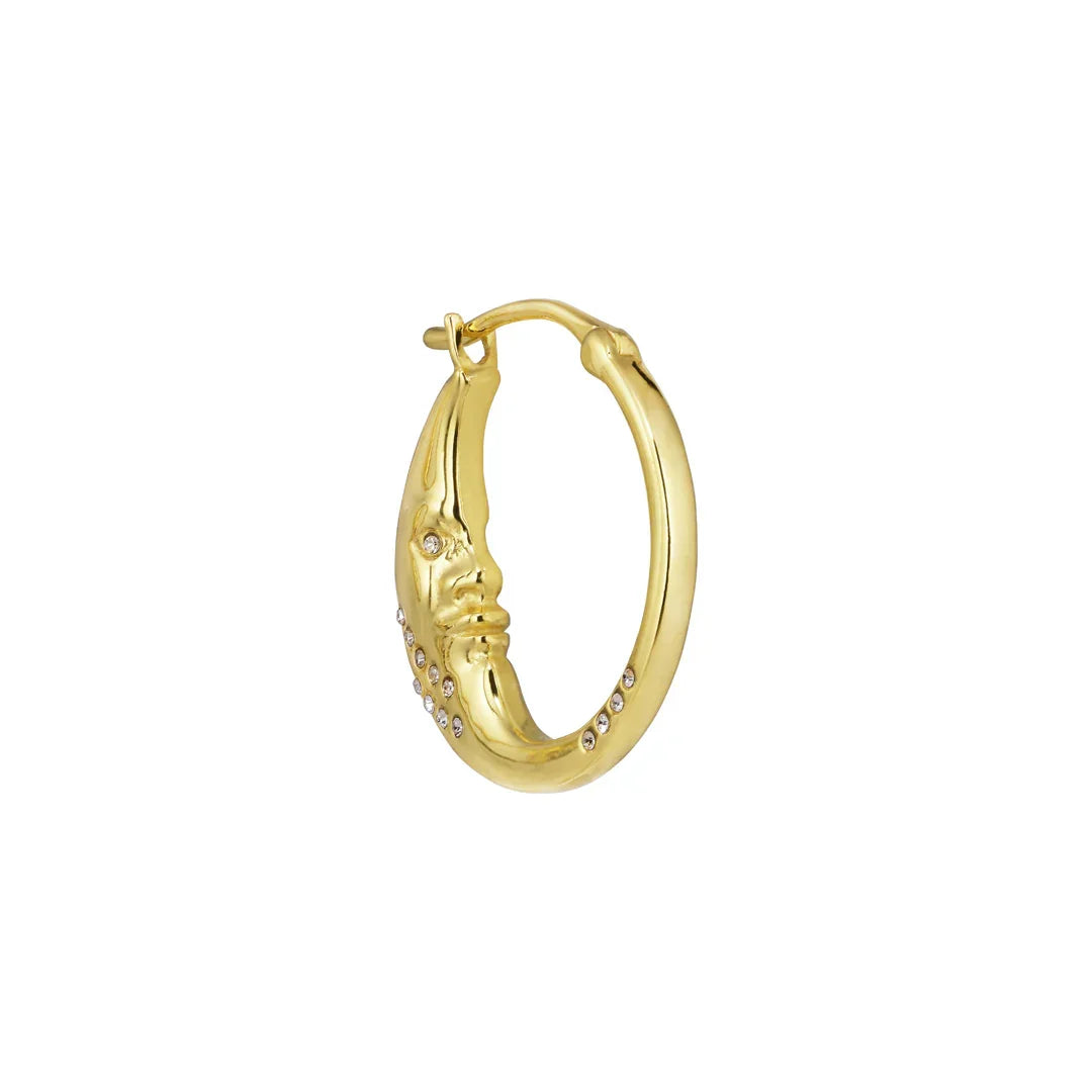 The Earring Shop Moonbeam Hoop Single Ørering – SS2601