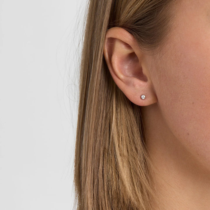 Mads Z Endless Allure Sølv Ørestikker - 3 mm – produktbillede 2