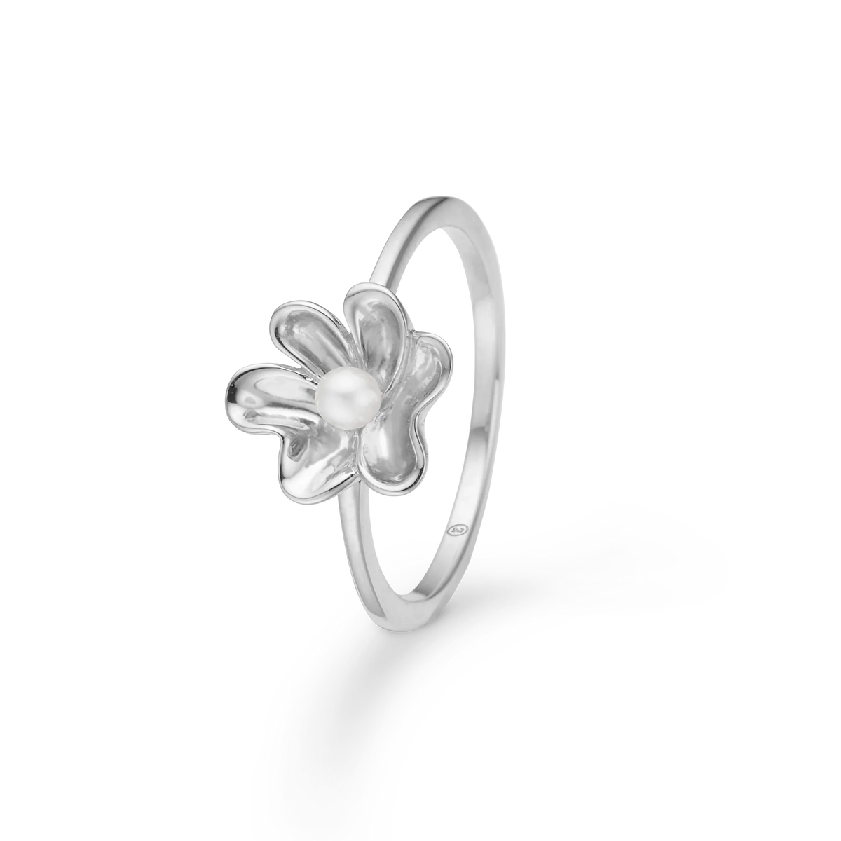 Mads Z Pearlily Sølv Ring – 2143039-001