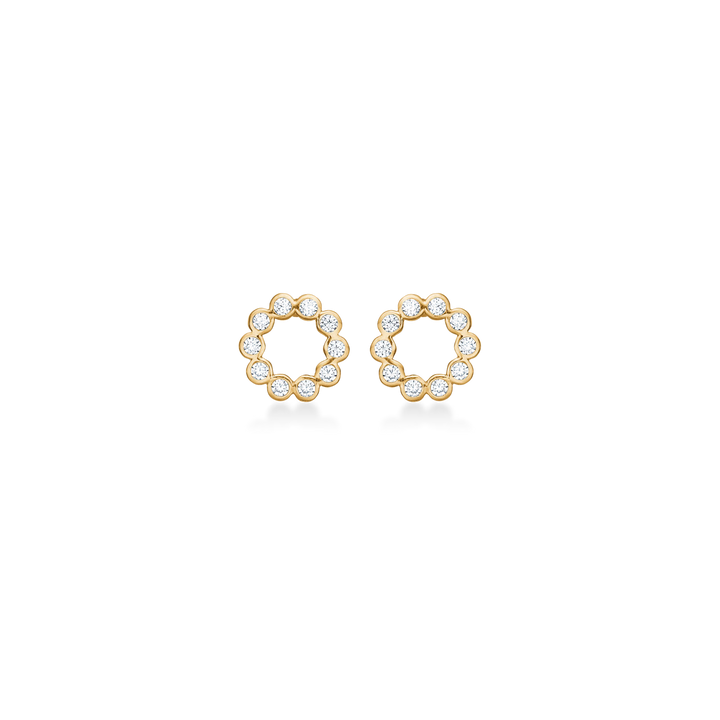 Mads Z Astra Guld Ørestikker med Zirkonia – 3317094