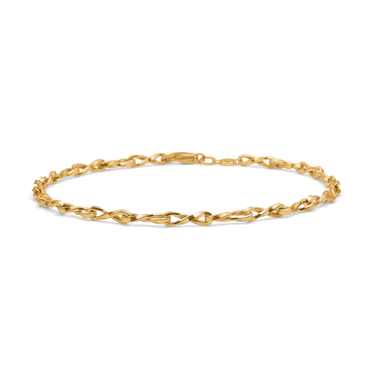 Mads Z Twist Armbånd i 8kt Guld – 3350511