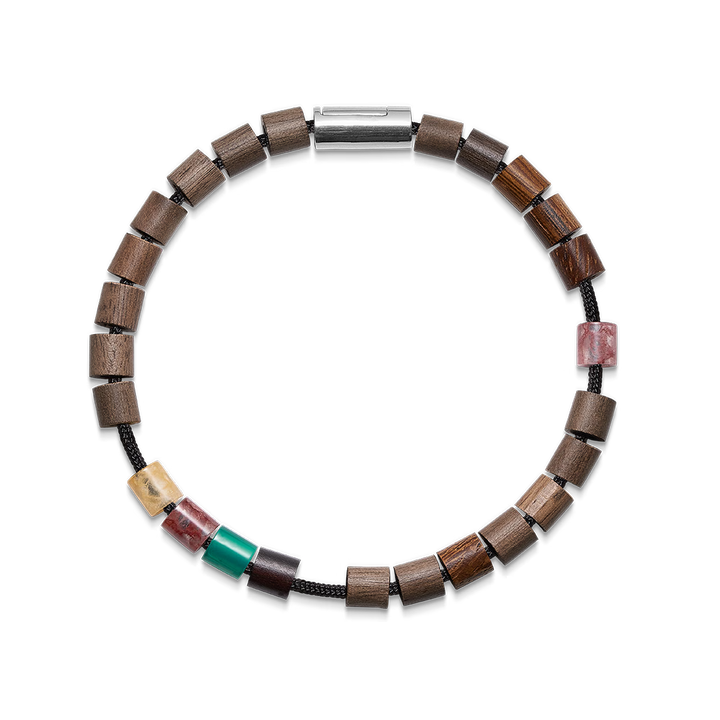 Mads Z Black Sun Superbanks Armbånd - Jade, Kvarts & Agat – 5159017-001