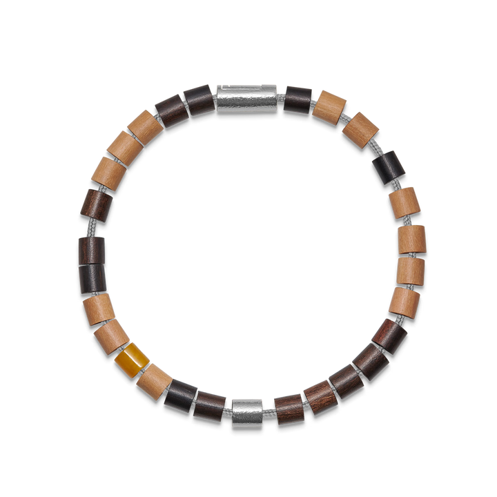 Mads Z Black Sun Yellow Bay Armbånd - Gul jade – 5759017-001