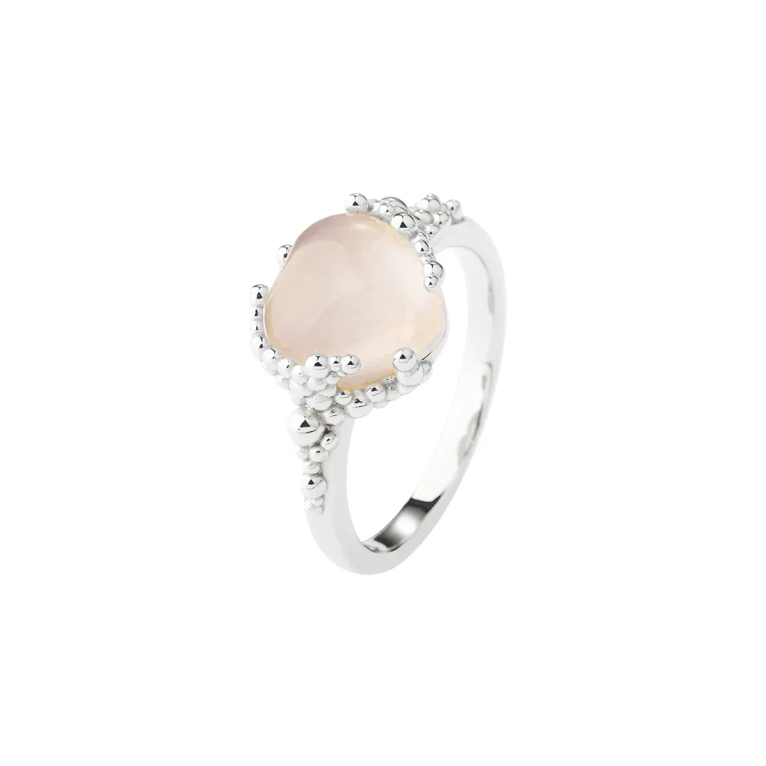 Aqua Dulce Grace Heart Ring I Sølv – 6852-001