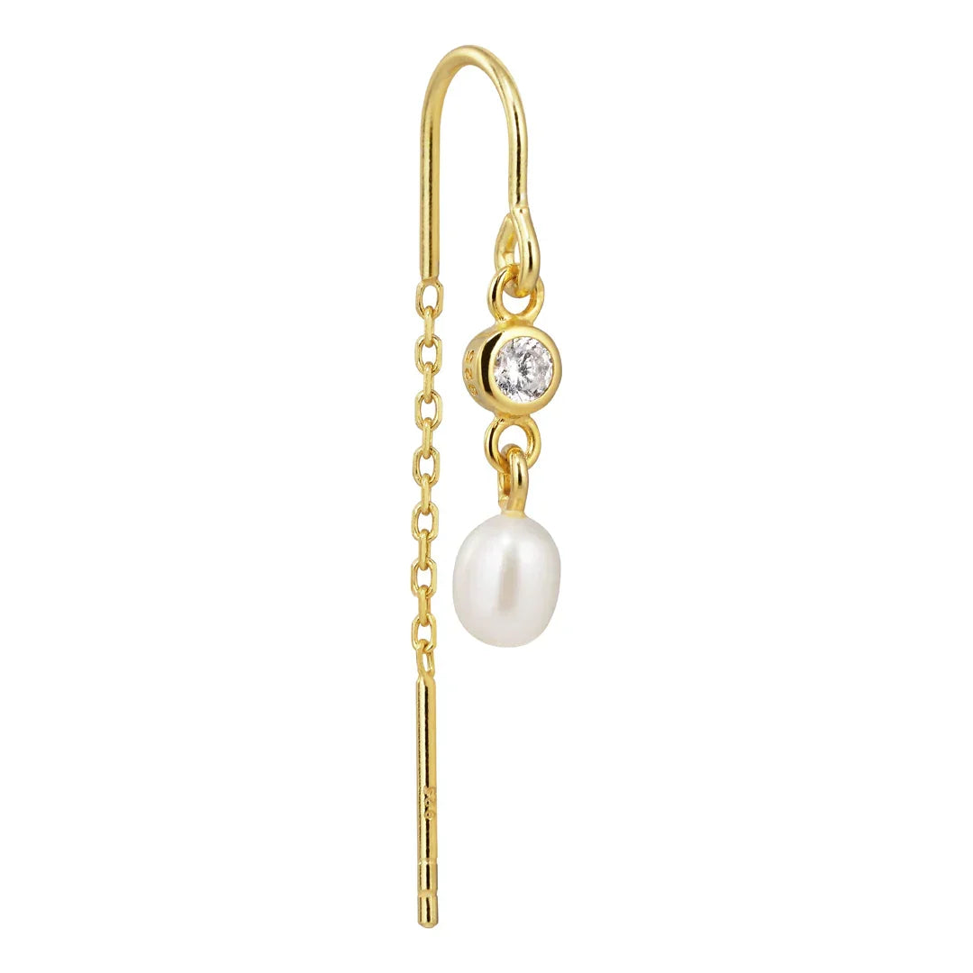 The Earring Shop Cosmic Small Hook Threader Single Ørering – SS2609