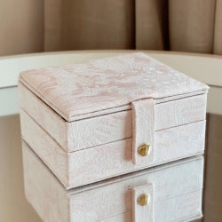 Aqua Dulce Jewellery Box Medium Rose – keskikokoinen