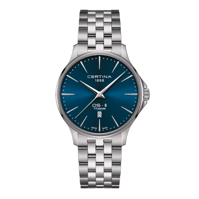 Certina DS-8 Titanium - 40mm Sininen – C0454104404100