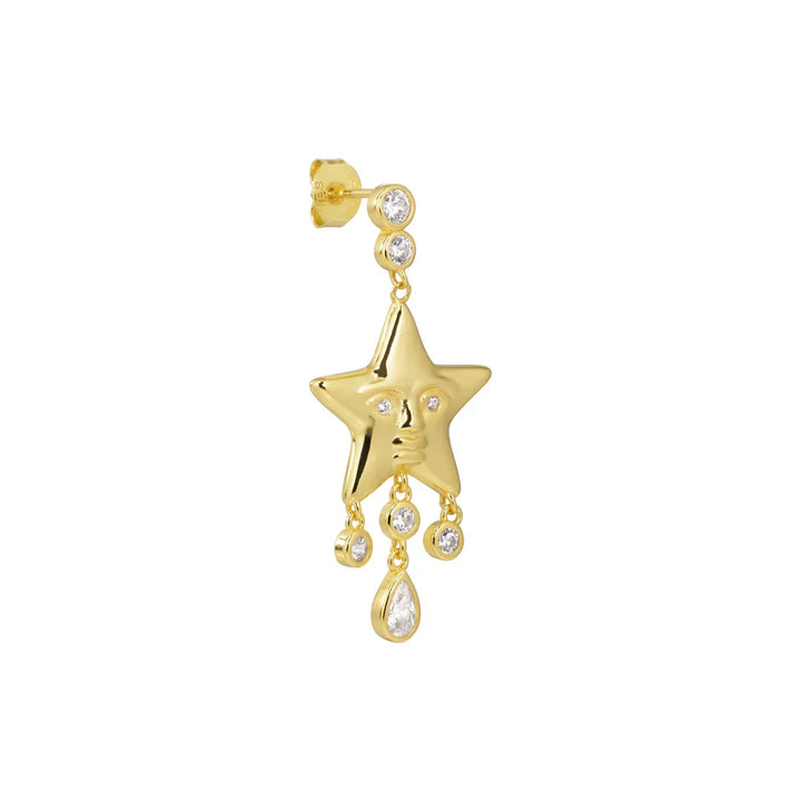 The Earring Shop Starry-eyed Single Ørering – SS2604