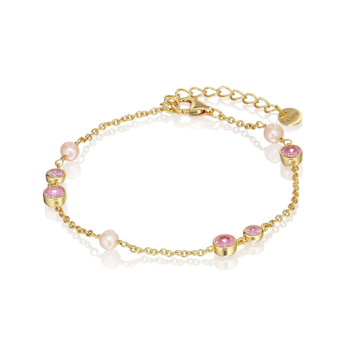 Alura Eclipse Armbånd med Perle & Zirkonia – MB0550