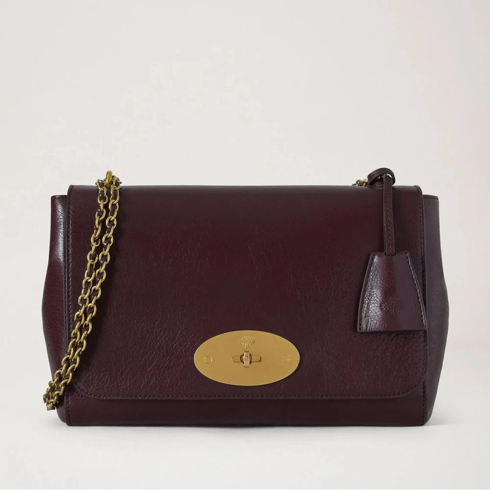 Mulberry Medium Lily Oxblood High Shine Leather – HH0045/748K195