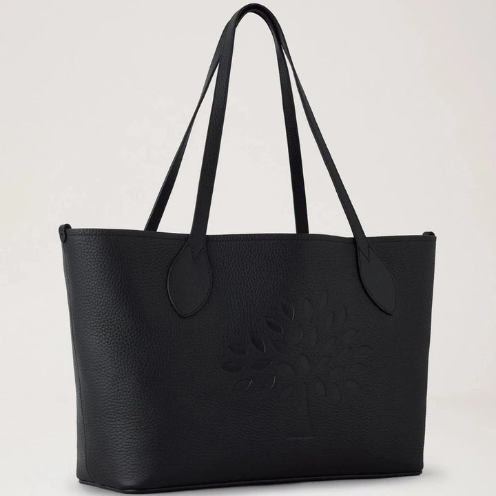 Mulberry Tree Tote Black Heavy Grain – produktbillede 2