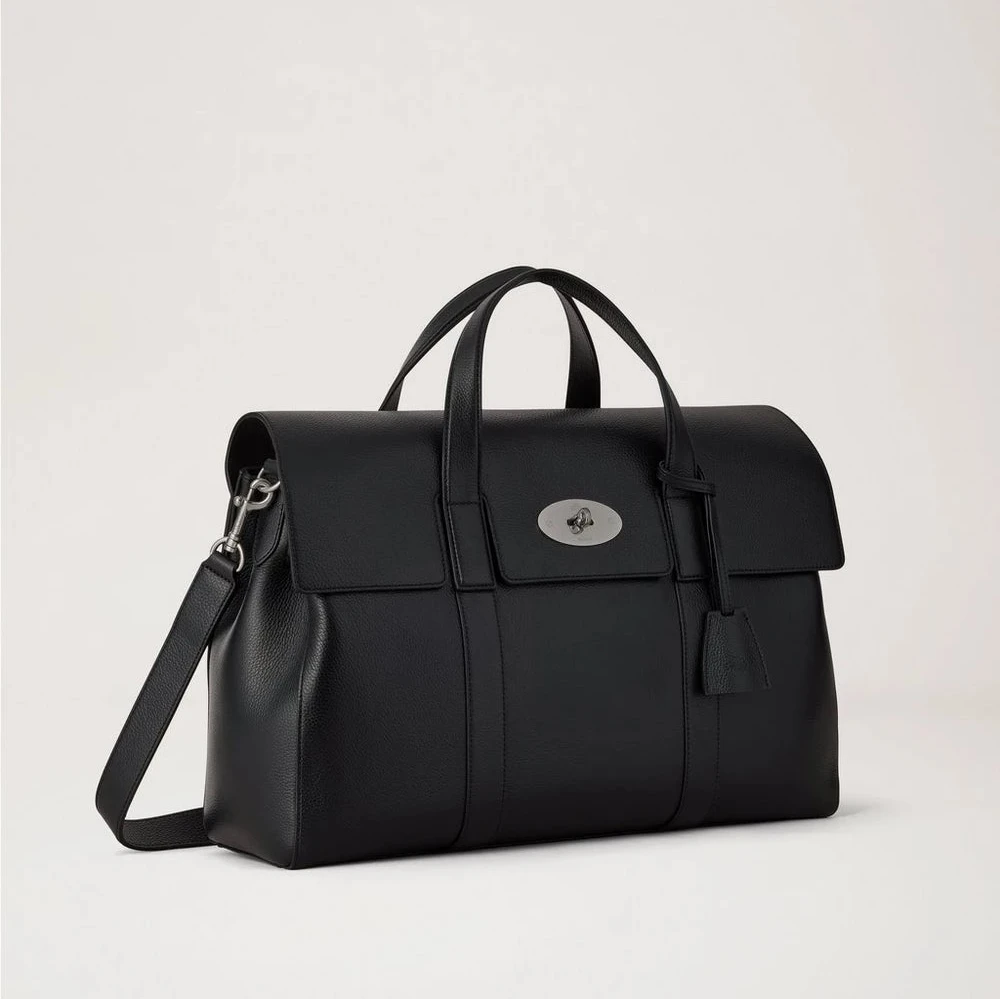 Mulberry Heritage Piccadilly Messenger Small Classic Grain Black – HH0241/205A100