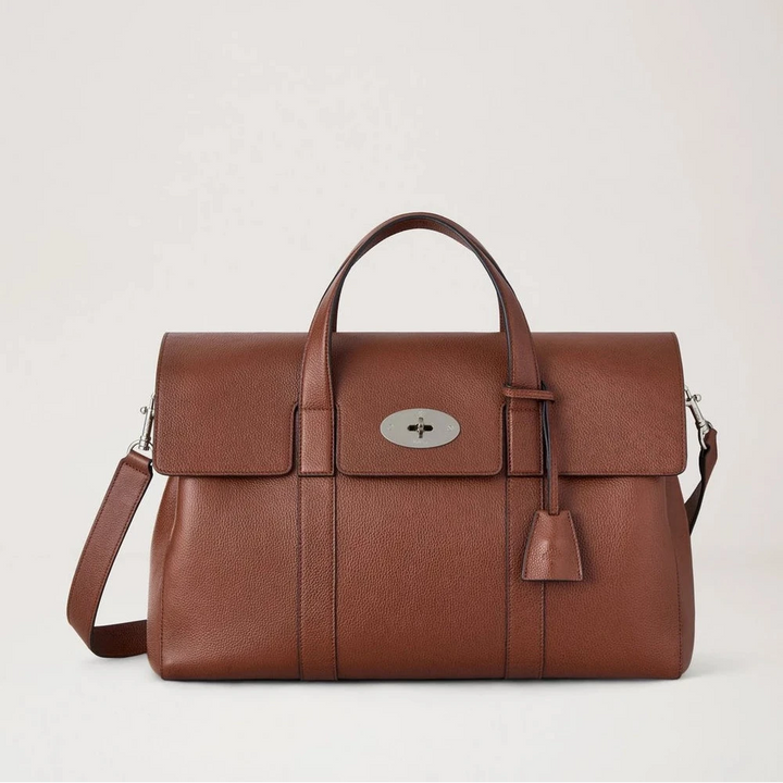 Mulberry Heritage Piccadilly Messenger Small Classic Grain Two Tone Oak – produktbillede 2