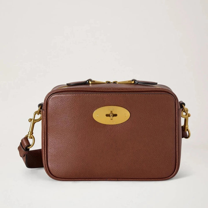 Mulberry Darley Camera Bag Small Classic Grain Two Tone Oak – produktbillede 2