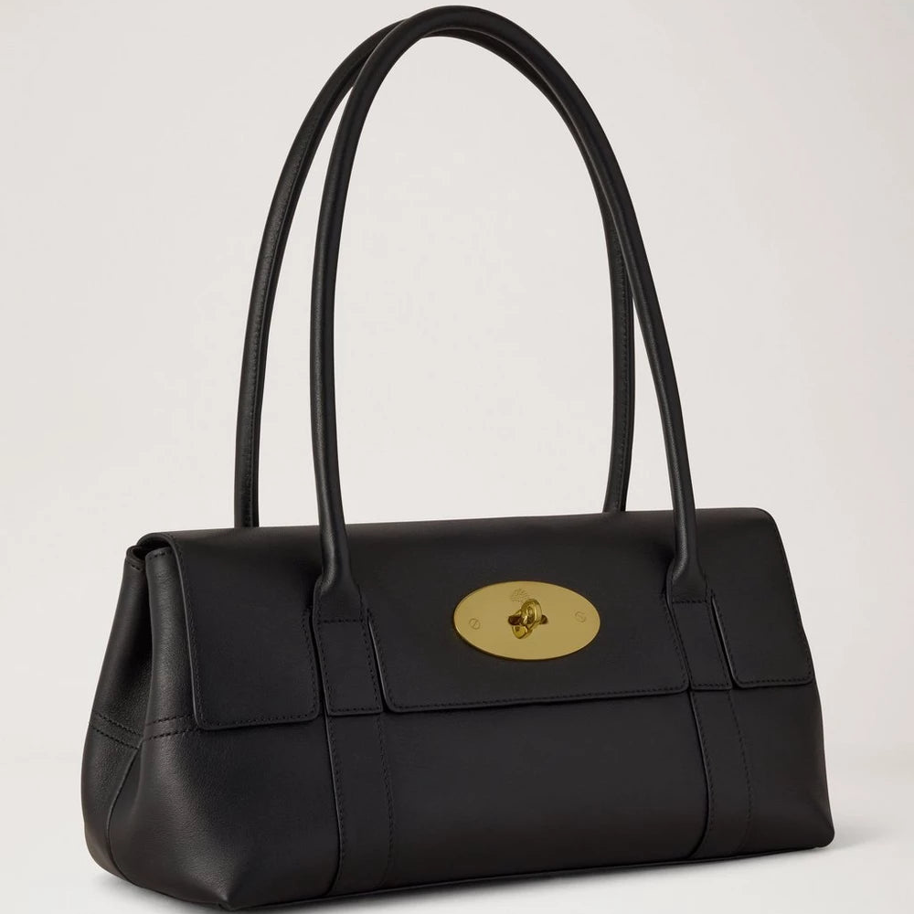 Mulberry East West Bayswater Musta pehmeä sileä nahka – tuotteen kuva 3