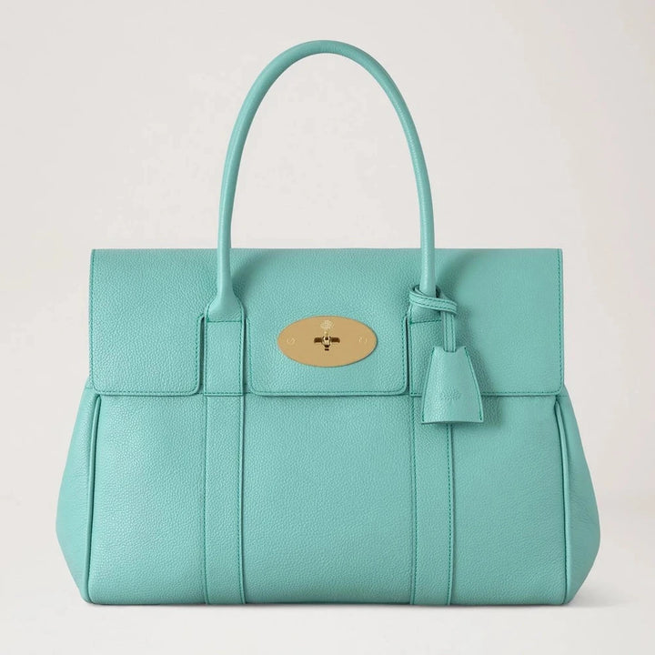 Mulberry Bayswater Marina Blue Small Classic Grain – HH2873/205T629