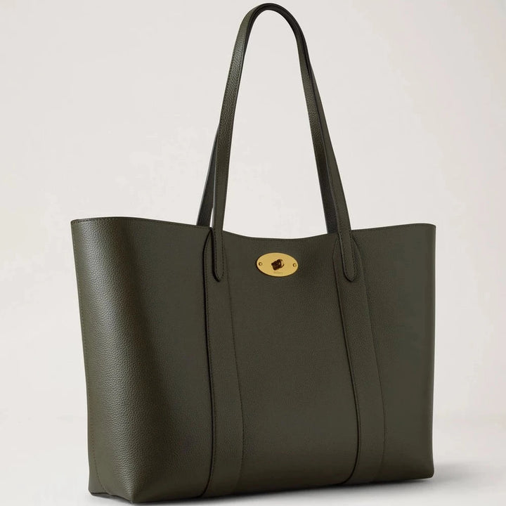 Mulberry Bayswater Tote Juniper Green Small Classic Grain – produktbillede 2