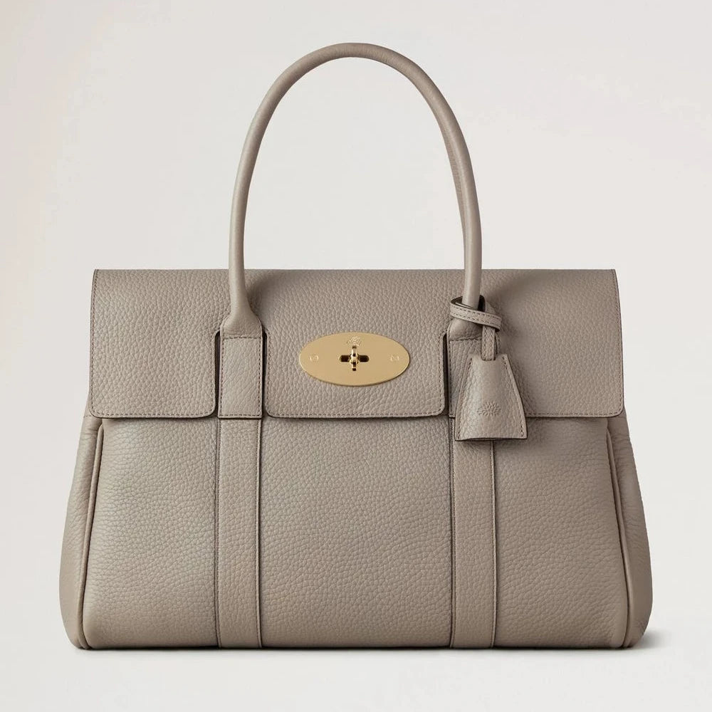Mulberry Bayswater Cashmere Taupe Heavy Grain – HH6592/736F924