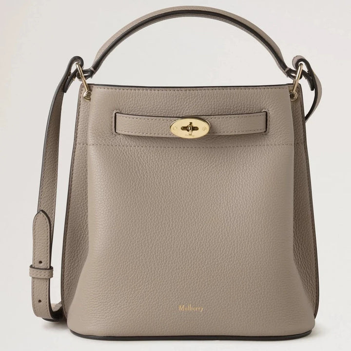 Mulberry Islington Bucket Cashmere Taupe Small Classic Grain – HH9390/205F924