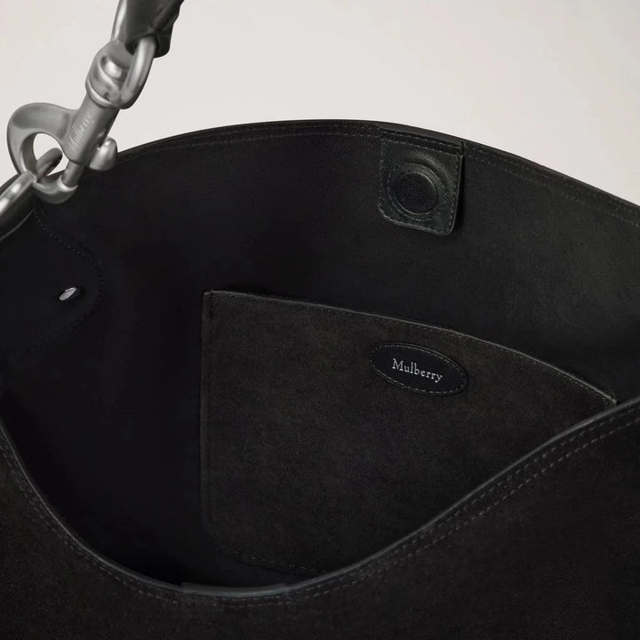 Mulberry Hackney Shoulder Bag Black Suede – produktbillede 2