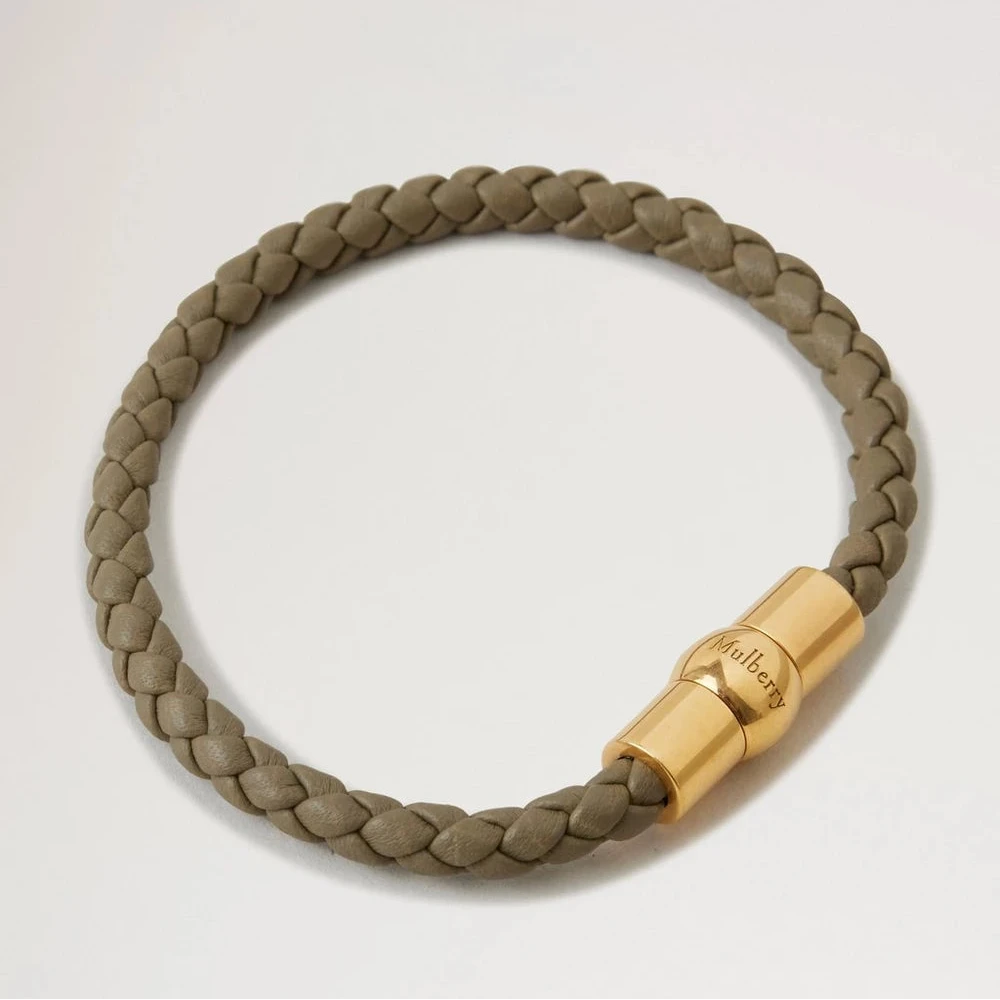 Mulberry Iris Bracelet Linen Green Heavy Grain – QB2375/736R563-001