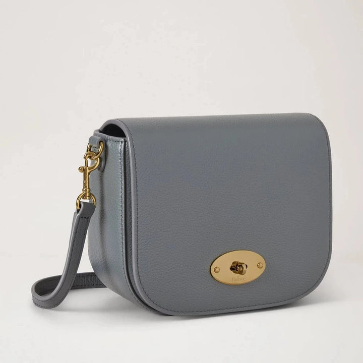 Mulberry Small Darley Satchel Small Classic Grain Foggy Gray – produktbillede 2