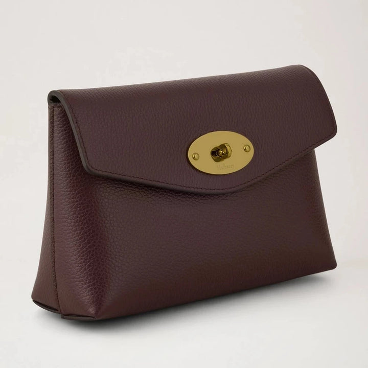 Mulberry Darley Cosmetic Pouch Oxblood Small Classic Grain – produktbillede 2