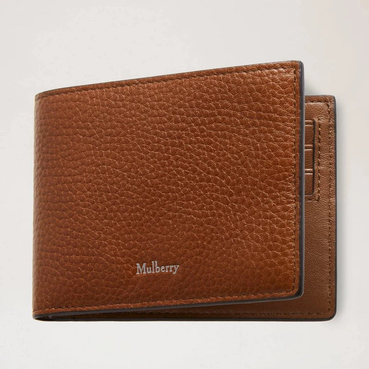 Mulberry 8 Card Wallet Oak Two-Tone Small Classic Grain – RL7418/552G110