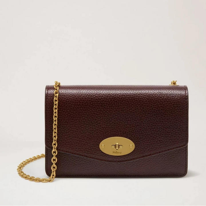 Mulberry Small Darley Oxblood Small Classic Grain – RL7791/205K195