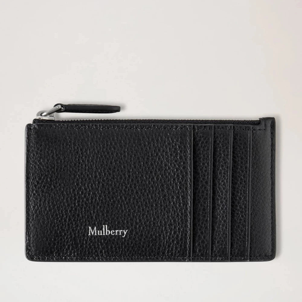 Mulberry Continental Long Zipped Card Holder Black – RL7975/205A100