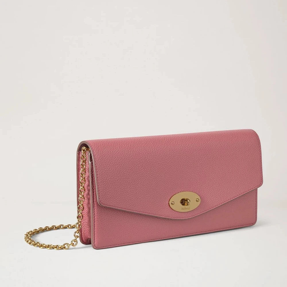 Mulberry Darley Clutch Small Classic Grain Pink Scrumpy – RL8971/205J647