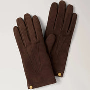 Mulberry-mokkanahkakäsineet, Ebony Suede & Cashmere 
