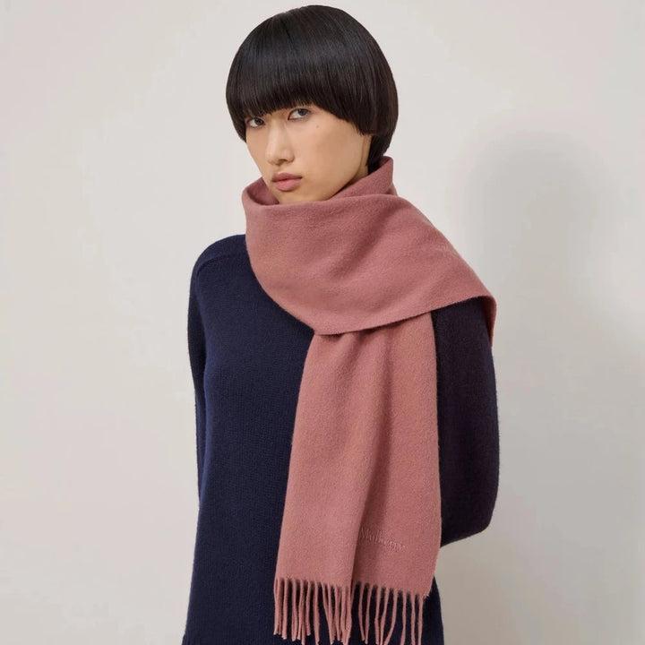 Mulberry Cashmere Scarf - Autumn Rose Cashmere – produktbillede 2