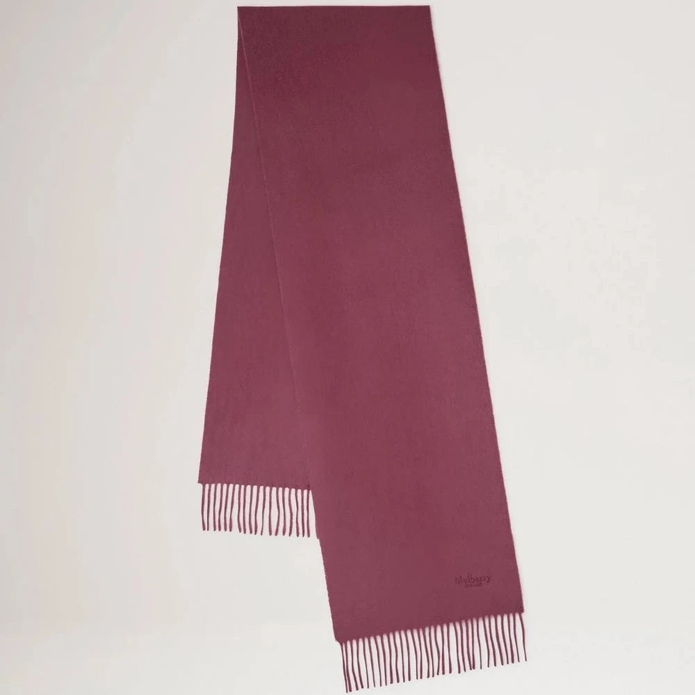 Mulberry Cashmere Scarf - Black Cherry Cashmere – VS4460/071K560