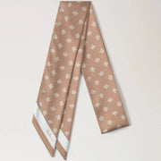 Mulberry Skinny Scarf - Mulberry Tree Camel kierrätetty polyesteri 
