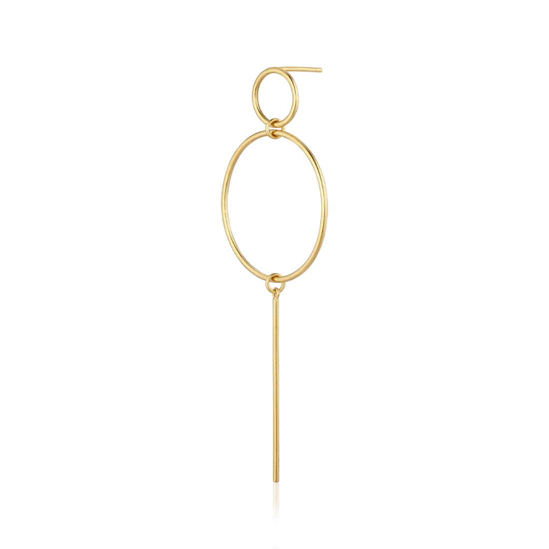Alura Grace Single Ørering med Ringe & Vedhæng – ME5015
