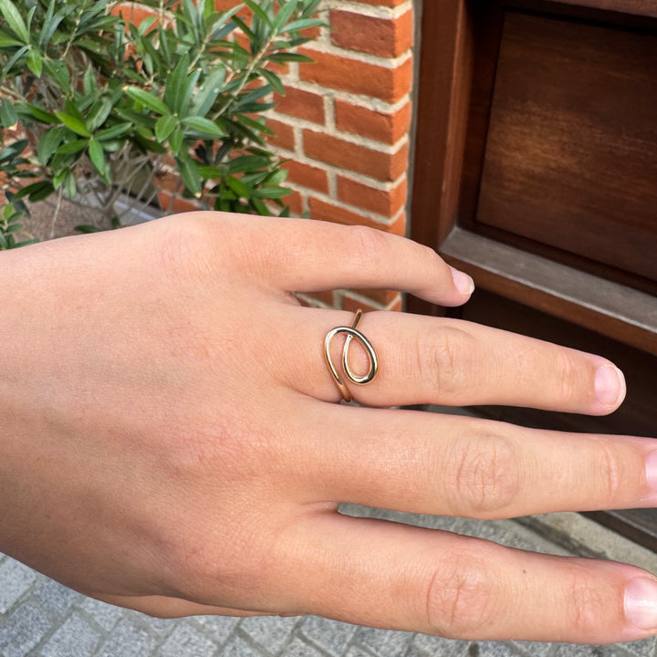 Mads Z 8kt Caia Ring i 8 kt Guld – produktbillede 2