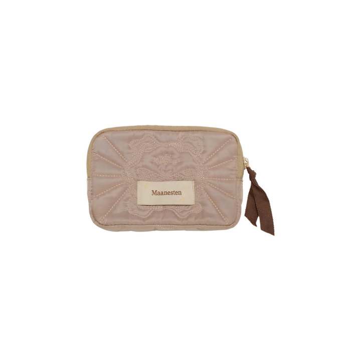 Maanesten Manon Pouch Sand – Lille Makeuppung – produktbillede 2