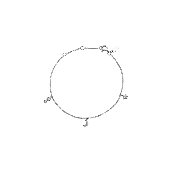 Maanesten Melia Sølv Armbånd med Zirkonia – produktbillede 2