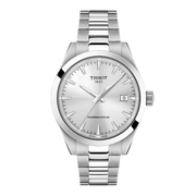 TISSOT GENTLEMAN POWERMATIC 80 - HOPEANVÄRINEN KELLONTAULU 
