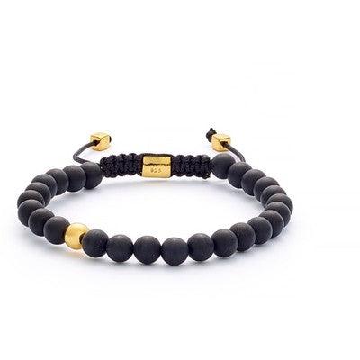 Alexander Lynggaard Armbånd - Onyx Matte Braided 6mm – B00072-001
