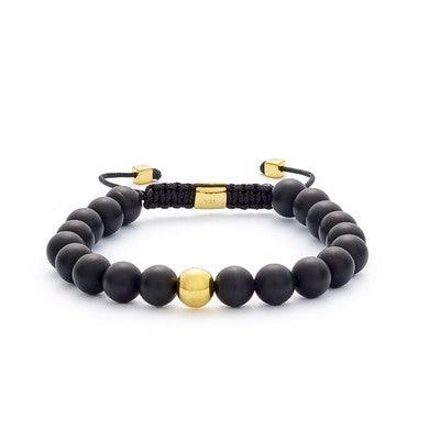 Alexander Lynggaard Armbånd - Onyx Matte Braided 8mm – B00083-001