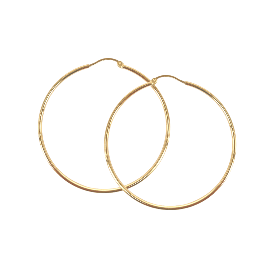 Aqua Dulce Ana Hoop I Forgyldt Sølv - 5732 – 5732