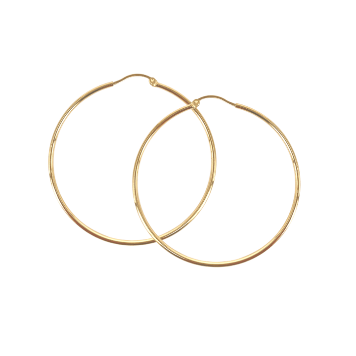 Aqua Dulce Ana Hoop I Forgyldt Sølv - 5732 – 5732