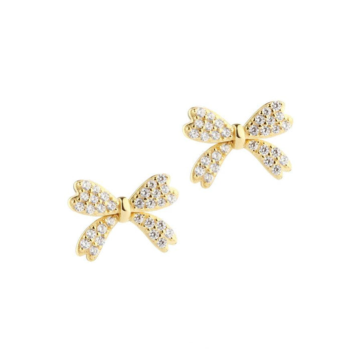 Aqua Dulce Big Darling Bow Ørestikker Forgyldt – 5805