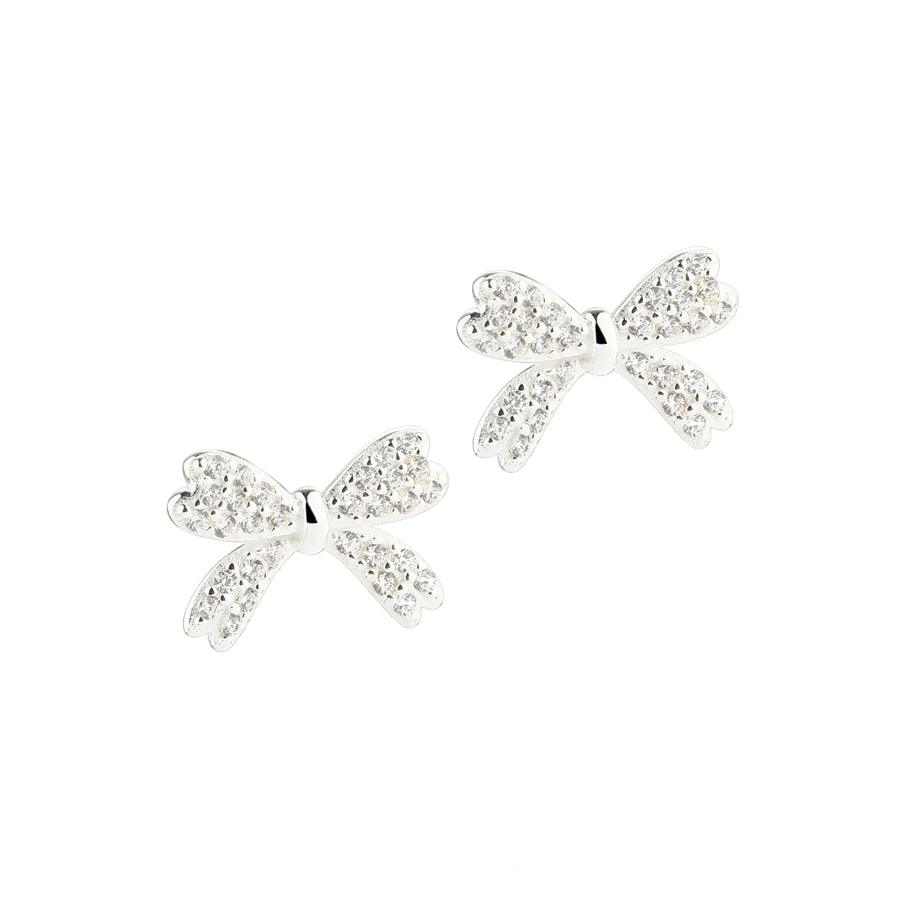 Aqua Dulce Big Darling Bow Ørestikker Sølv – 5804