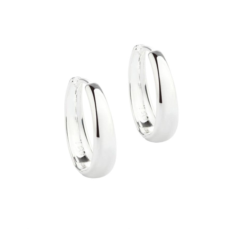 Aqua Dulce Big Emma Hoop Sølv - 5534 – 5534